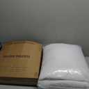 puredown 16x16 Feather Down Pillow Inserts, 4 Pack Throw Pillow Inserts for Couch, Chairs, Office, Apartments