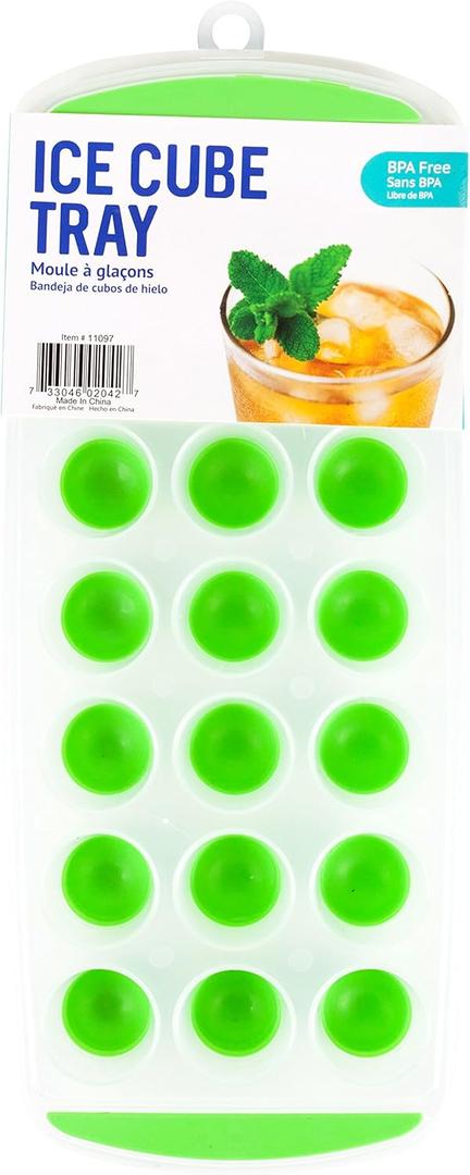 Good Living Silicone Mini Ice Cube Tray, assorted colors