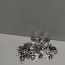 Hotop 24 Pieces 920158 Refrigerator Shelf Clips Freezer Cooler Shelf Support Commercial Replacement Rack Clips Buckles for Fridge Parts