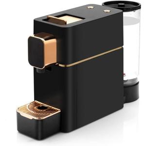 Mini Espresso Coffee Machine for Capsules Compatible with Nespresso OriginalL Machine, Espresso Maker Single Serve, Bestpresso Coffee Capsules Peet's Espresso more (Black)