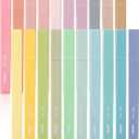 Mr. Pen- Aesthetic Highlighters, 20 pcs, Chisel Tip, Pastel Colors, No Bleed Bible Highlighter Pastel, Assorted Colors