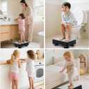 Adjustable Step Stool for Adults, Noctilucent Bed Step Stools, 600 LBS Capacity Safety Step Platform, Indoor and Outdoor Steps for Seniors, Non-Slip Stepping Stool Elderly Assistance at Night