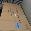 Art3d Drop Ceiling Tiles, 24x48in. White (12-Pack), Polyvinyl Chloride (PVC), Glue Down