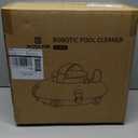 PoolMr Cordless Robotic Pool Cleaner - Above Ground Pool Vacuum - 52 Ft/Min Speed, Dual-Motor, IPX8 Waterproof, Self-Parking, Pool Vacuum Cleaner for Flat Swimming Pools, Blue