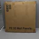 Art3d 52.5 Square Feet (Pack Of 10) Wall Panel Brick, Brown