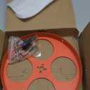 10 Inch Hole Saw with Arbor for Metal Wood Plastic, 10 in Bi-Metal Hole Cutter for Different Project with Smooth and Flat Drilling Edge, Fast Chip Removal, Lighter and Portable