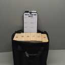 Outdoor Games Large Tower Stacking Game, 54 Wooden Blocks, Stack Up to 4 Ft Tall, Includes Carry Bag and Scoreboard, Backyard and Beach Lawn Yard Fun for Adults and Family