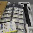 9000W Solar Street Light Solar Street Lights Outdoor 120000LM, Commercial Parking Lot Light 7000K,Flood Outdoor Lights IP66 Waterproof with Motion Sensor, (Black)