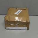 Hon&Guan Soffit Vents 4 Inch, Round Exhaust Air Vent Cover with Built-in Fly Screen for Bathroom Kithchen Office Home, Black