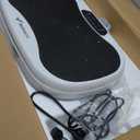 MERACH Vibration Plate Exercise Machine, Vibration Plate for Lymphatic Drainage Weight Loss, Vibrating Plate Exercise Machine with Handrails, Exercise Equipment for Women Men Home (White)