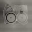 for Apple Mag-Safe Charger 2 Pack, Magnetic Wireless Charger for iPhone 17/17 Pro/17 Pro Max/Air/16 15 14 13 12 Pro Max Plus mini, Charging Pad for Airpods Pro 3 2,Strong Magnet, Silver