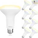 DEGNJU 8 Pack BR30 LED Recessed Light Bulb, Dimmable Indoor Flood Light Bulbs CRI80 7W Equivalent 65W 2700K Soft White 650 Lumens, 15000 Lifetime Hours E26 Base LED Can Light Bulb, Flicker-Free