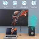 3 x USB to HDMI Adapter Cable, USB to HDMI Male 1080P HD Monitor Display Audio Video Converter Cable Cord for PC/Laptop to Monitor