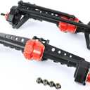 RCAWD SCX10 III Portal Axle Set Upgrades ONLY for Base Camp, JLU Wrangler, JT Gladiator,1982 K10, 1/10#AXI03030#AXI03027#AXI03007#AXI03003#AXI03006B #AXI03029 Black