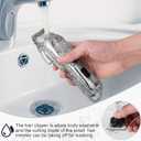 Hatteker Hair Clipper for Men IPX7 Waterproof Cordless Barber Clipper for Hair Cutting Kit with T-Blade Trimmer Beard Trimmer Clipper Professional USB Rechargeable