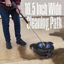 Westinghouse Universal 16.5" Pressure Washer Plastic Surface Cleaner Attachment - 3400 Max PSI, 1/4 Connector - for Gas and Electric Pressure Washers