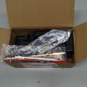 Mudder 6 Pieces High Torque Long Shaft Clock Movement Mechanism with Pasters, Hooks and 6 Different Pairs of Hands Clock Repair Parts Replacement (13 mm/ 0.51 Inches)