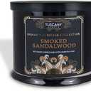 Tuscany Candle Smoked Sandalwood Scented Jar Candle, 15 oz – Homme + Heritage Collection