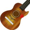 23" Acoustic Guitar, Kids 6 String Toy Guitar - Realistic Steel Strings - Beginner Practice First Musical Instrument for Children, Toddlers (Brown), Miniature