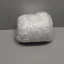 Yimobra Large Bathroom Rugs Non Slip Washable 36x24 Inch - Ultra Soft Absorbent Chenille Bath Mat, Quick Dry Shaggy Floor Carpet for Tub Shower, White Home Decor Accessories