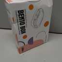 Generic DifaBella Kids Lunch Box with Antispill Lid, Bento Box for Kids with 4 Compartments BPA-Free Plastic, Spoon & Fork Included, Compact and Colorful Meal Container (Blue), 8.66 x 5.9 x 2.7