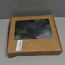 Ling's moment Artificial Flowers 25Pcs Black Roses Decor w/Stems,3" Real Touch DIY Foam Floral for Wedding Bouquet/Centerpieces, Outdoors Party Backdrop, Room/Table, and Garden/Pot Decorations