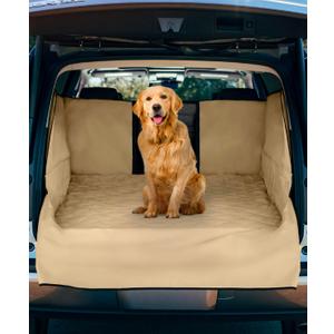 Frontpet SUV Cargo Liner for Dogs - Water-Resistant Pet Trunk Cargo Cover Mat for SUVs and Sedans with Bumper Flap Protector, Trunk Cover, Non-Slip Liner, (35" X 40") Upgraded 2025