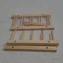 HBlife 2pcs Bamboo Dish Plate Bowl Cup Book Pot Lid Cutting Board Drying Rack Stand Drainer Storage Holder Organizer Kitchen CabinetKeep Dry