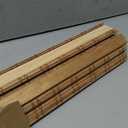 LazBlinds No Tools No Drill Cordless Bamboo Roman Shades, Light Filtering Window Treatment, Roll Up Bamboo Blinds for Windows 35.5'' W x 48'' H, Ceylon Light Russet