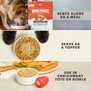 The Honest Kitchen Human Grade Wholemade Dehydrated Dog Food, Limited Ingredient Dog Food, Turkey, 4 lb (makes 16lbs (EXP 10/14/26)