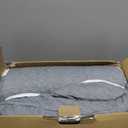 No More Aches Neck Pillow for Pain Relief, Adjustable Cervical Pillow for Neck Support with Armrest,Odorless Ergonomic Contour Memory Foam Pillows,Orthopedic Bed Pillow for Side Back Stomach LightGrey