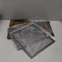 Retro Office Trash Can, Iron and Wood Combination Bedroom Garbage Can, Rectangular Design Wastebasket with Handle, Industrial Style Trash Can for Home Office, 4.5 Gallon (Patent Pending) (1PC Retro color)