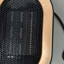 QQT Electric Space Heater,Portable Energy Efficient Space Heaters for Indoor Use,Two-Speed Portable Heater Fan for Office with Adjustable,Overheating Protection,Dumping Shutdown(Blue)