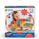 Learning Resources Gears Starter Building Set, STEM Activities, Fine Motor Skills, Toddler Explorer Kit, Science and Construction, Boys and Girls Gifts, Ages 3 and Up