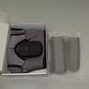 Cordless Shoulder Heating Pad & Massager, Electric Heated Shoulder Brace Wrap, Heating Pads for Rotator Cuff and Frozen Pain Relief,5000mAh Chargeable Powered, Men & Women, Black