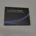 Wireless CarPlay Adapter Android Auto Wireless Adapter, 5.8GHz Wi-Fi Plug & Play,Mini and Stable iOS 10+/Android 10+, Fast Auto-Connect for Cars 2016+ Black (1Pc)