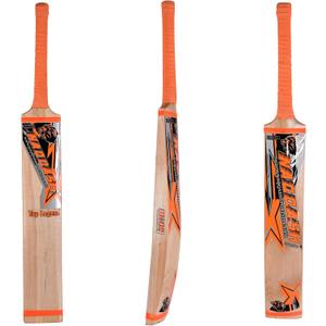 Kashmir Willow Leather Ball Cricket Bat, Exclusive Cricket Bat for Adult Full Size with Free Best Bat Cover & Protection Sheet (Orange Sticker)