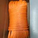 Synthetic Winch Rope 5/16 Inch x 100ft 12000LBS Synthetic Winch Line Cable Rope for Off Road ATV UTV SUV (Orange)