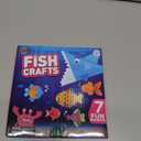 Arts and Craft Kit for Toddlers Ages 3, 4, 5 Years - Create 7 Fun Fish Characters