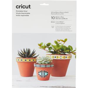 Cricut Printable Vinyl, White