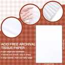 Fainne 400 Pcs 24 x 36 inch Archival Acid Free Tissue Paper Unbuffered No Acid No Lignin Archival Packing Paper for Artwork Storage Preserving Clothing Flower Photo Present Wrap Office Supplies