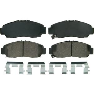 Wagner QS ZD787 Disc Brake Pad Set, Chamfered Edges for Smooth, Quiet Stops, Fits 20032010 Honda Accord