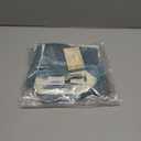 AmHoo Pack of 2 Farmhouse Stripe Check Throw Pillow Covers Set Case Cotton Linen Decorative Pillowcases Cushion Cover for Couch Bench Sofa 16x16Inch Teal Blue