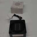 Gaiatop Mini Space Heater, Lightweight PTC Ceramic Fast Heating 500W Energy Efficient for Indoor Use, Overheating & 45 Tip-Over Protection, Portable Desk Electric Heaters for Office Home Black