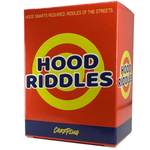Hood Riddles : The Ultimate Black Culture Trivia Card Game - Hilarious and Challenging Riddles Perfect for Cookouts, Game Nights, Family Fun, and Bringing Everyone Together with Laughter and Culture!