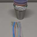 Vermida Kids Cups with Straws and Lids Leak Proof, 12oz Sippy Cups for Toddlers 1-3 No Spill, Spill Proof Cup Stainless Steel Kids Cup with Lids for School, Outdoor, 4 Pack