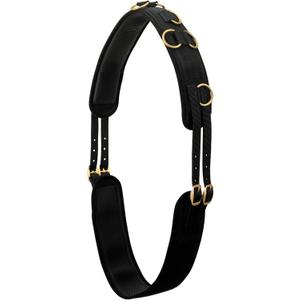 Weaver Leather Neoprene Surcingle Black,Lime