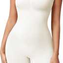 Strapless Shapewear for Women, Full Shape Wear Tummy Control Bodysuit, Seamless Slimming Body Shaper (X-Large, White)