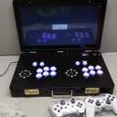 20 inch Portable Arcade Game Console, Plug and Play Game Machine, with 30000 Retro Games, Pandora Box 3D, Metal Case with Lock, 20000mah Rechargeable