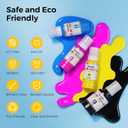 Sublimation Ink 400ML Bottles Refill for ET-2800 ET-2720 ET-2760 ET2400 ET-15000 ET-2803 ET-2850 ET4800 High-Yield Inkjet Printers Heat Press Transfer on T-Shirt